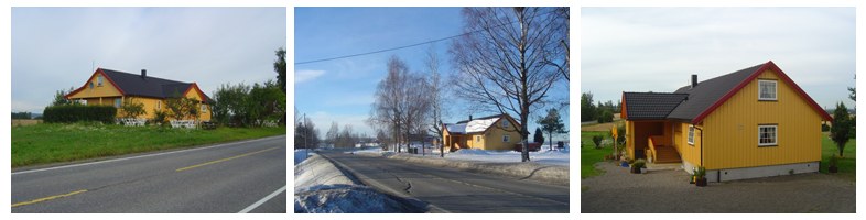 บ้านพร้อมที่ดิน Torstadåsen 16, Billingstad · วัดไทยนอร์เวย์แห่งแรก พ.ศ. ๒๕๓๙
