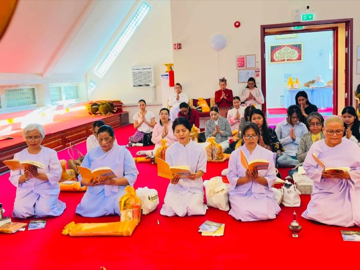 การปฏิบัติธรรมที่วัดไทยนอร์เวย์ — 1