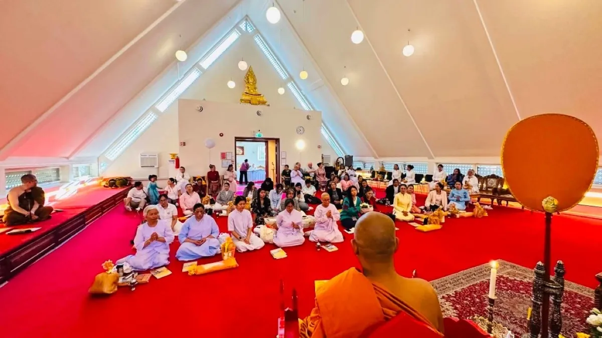 การปฏิบัติธรรมที่วัดไทยนอร์เวย์ — 2